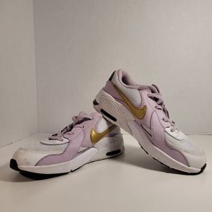 Nike Air Max Excee TD Pink Lavender Gold  Girl’s Size 1Y CD6893 102